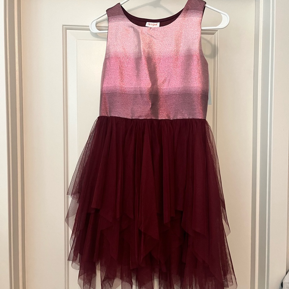 Girls Cat and Jack dress size 10/12